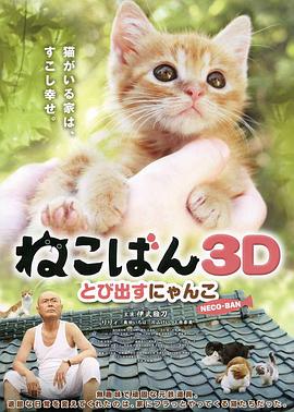 小猫跳出来3D海报