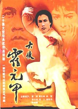 大侠霍元甲1981海报